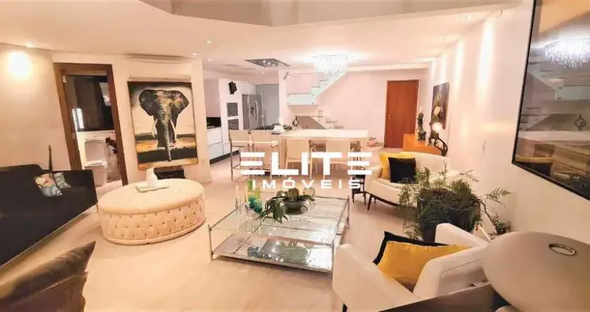 Apartamento duplex com 2 dormitórios à venda, 169 m² por r$ 1.550.000,00 - jardim - santo andré/sp