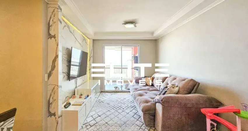 Apartamento com 3 dormitórios à venda, 94 m² por r$ 880.000 - vila valparaíso - santo andré/sp