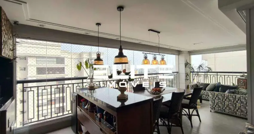 Apartamento com 3 dormitórios à venda, 177 m² por r$ 2.589.000,00 - campestre - santo andré/sp