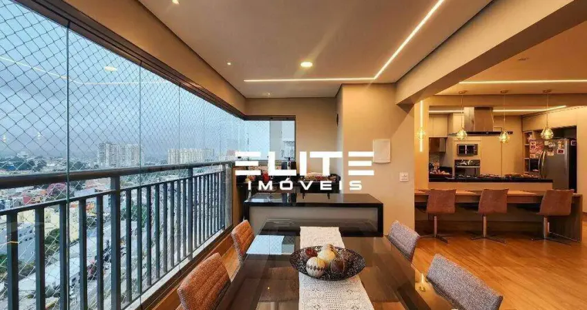 Apartamento com 3 dormitórios à venda, 128 m² por r$ 1.850.000,00 - vila gilda - santo andré/sp