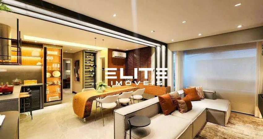 Apartamento com 3 dormitórios à venda, 100 m² por r$ 1.177.000,00 - vila boa vista - santo andré/sp