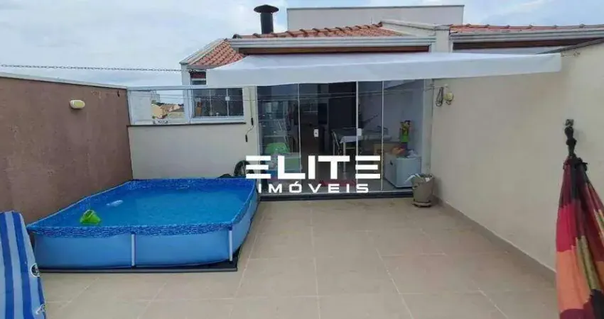 Cobertura à venda, 110 m² por r$ 680.000,00 - campestre - santo andré/sp