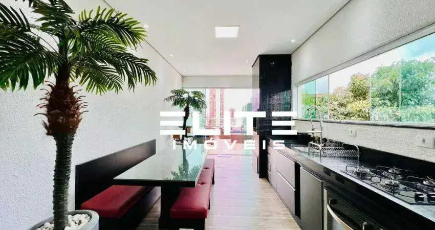 Cobertura à venda, 134 m² por r$ 1.040.000,00 - vila valparaíso - santo andré/sp