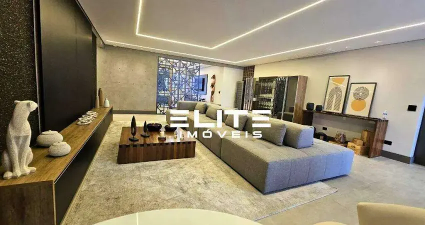 Apartamento com 4 dormitórios à venda, 275 m² por r$ 5.000.000,00 - jardim - santo andré/sp