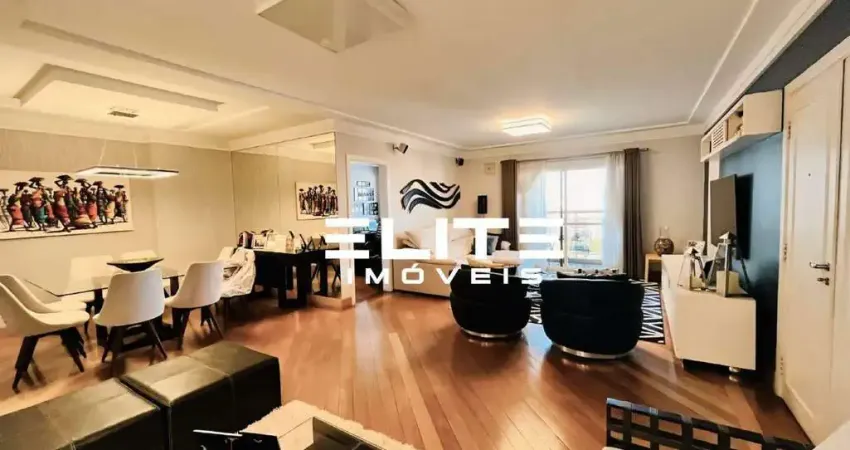 Apartamento com 3 dormitórios à venda, 207 m² - jardim - santo andré/sp