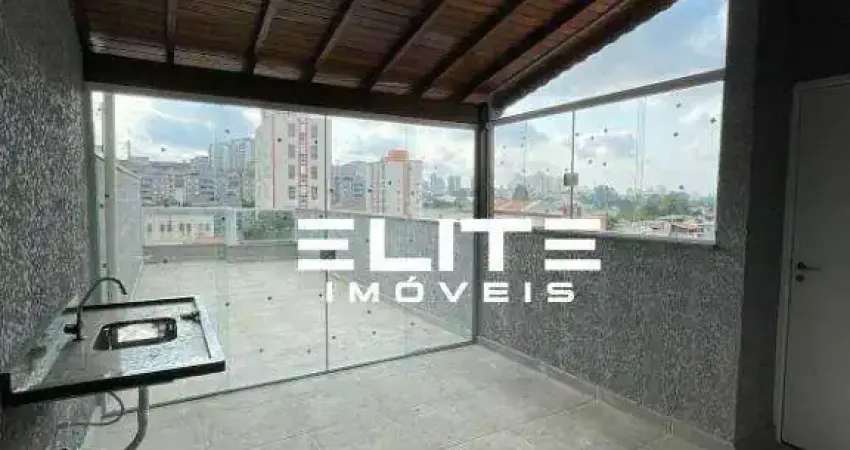 Cobertura com 2 dormitórios à venda, 90 m² por r$ 505.000,00 - vila são pedro - santo andré/sp