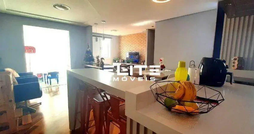 Apartamento à venda, 73 m² por r$ 750.000,00 - vila alzira - santo andré/sp