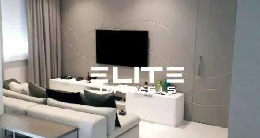 Apartamento com 1 dormitório à venda, 75 m² - jardim - santo andré/sp