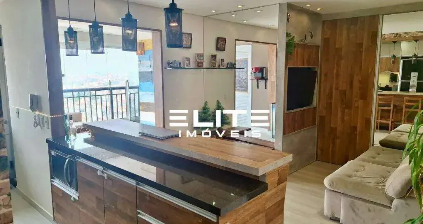Apartamento com 2 dormitórios à venda, 64 m² por r$ 650.000,00 - parque jaçatuba - santo andré/sp