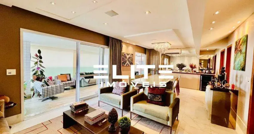 Apartamento à venda, 194 m² por r$ 3.200.000,00 - jardim - santo andré/sp