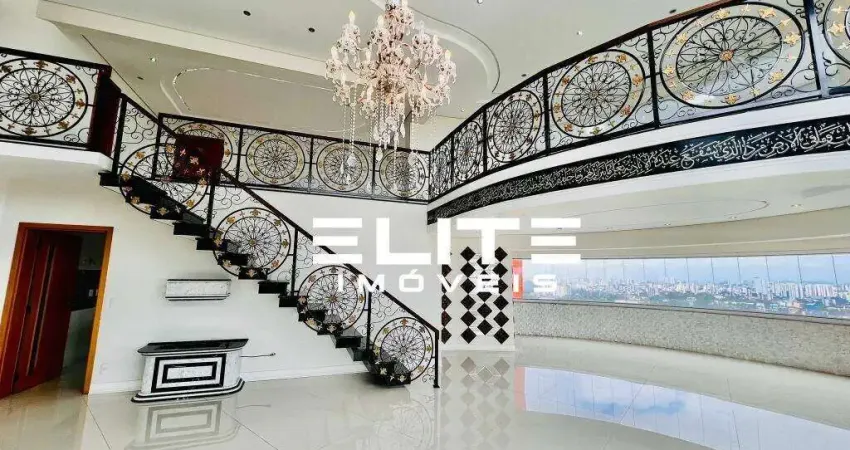 Apartamento duplex à venda, 434 m² por r$ 3.850.000,00 - vila assunção - santo andré/sp