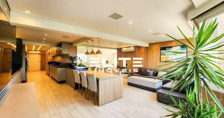 Apartamento com 4 dormitórios à venda, 327 m² - campestre - santo andré/sp