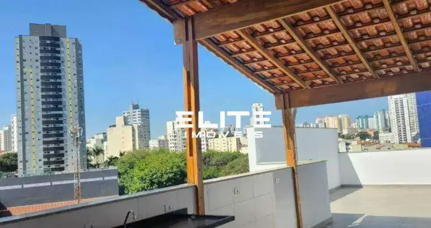 Cobertura com 3 dormitórios à venda, 136 m² por r$ 695.000,00 - vila valparaíso - santo andré/sp