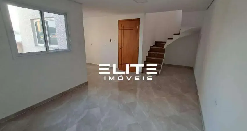 Cobertura com 2 dormitórios à venda, 120 m² por r$ 605.000,00 - jardim stella - santo andré/sp