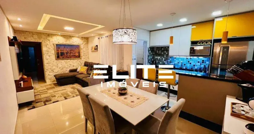 Apartamento com 3 dormitórios à venda, 77 m² por r$ 585.000,00 - paraíso - santo andré/sp