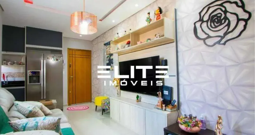 Apartamento à venda cobertura 2 quartos sendo 1 suíte, 96 m², área gourmet por r$ 515.000 - vila leopoldina/ vila alzira - santo andré/sp