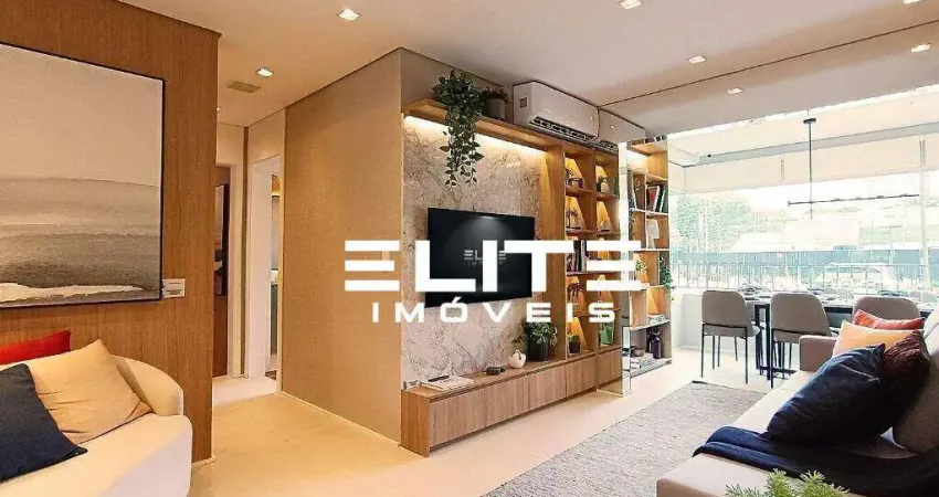 Apartamento com 3 dormitórios à venda, 90 m² por r$ 905.000,00 - jardim - santo andré/sp