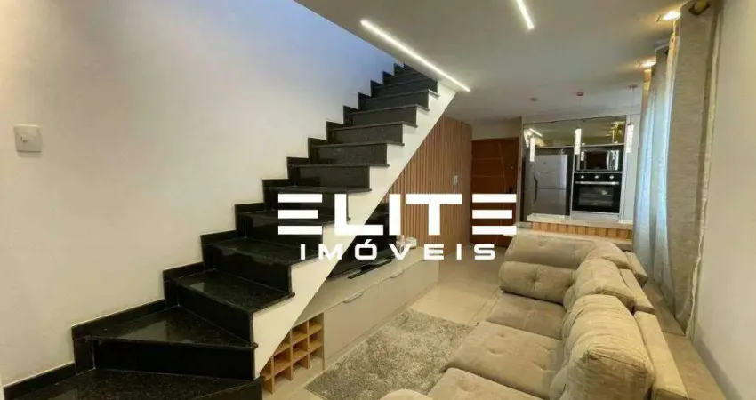 Cobertura à venda, 86 m² por r$ 755.000,00 - santa maria - santo andré/sp