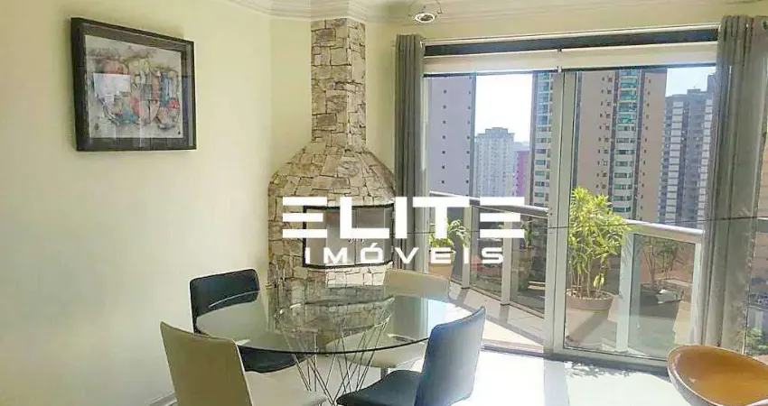 Apartamento duplex com 1 dormitório à venda, 84 m² por r$ 852.000,00 - jardim - santo andré/sp