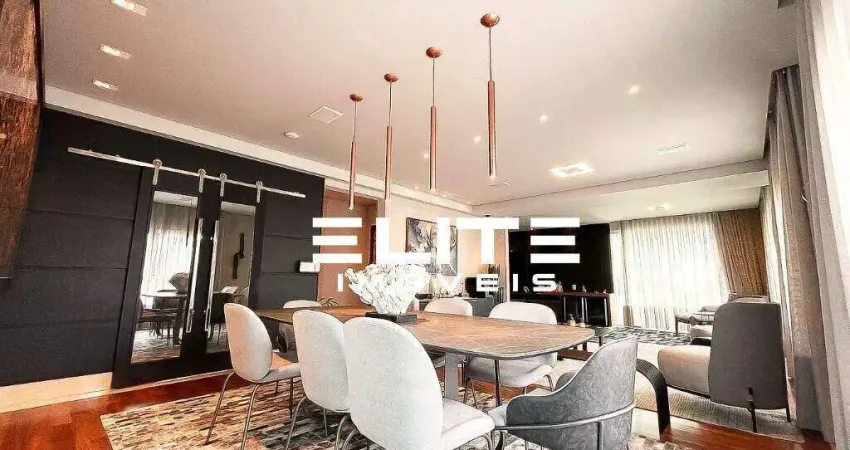 Apartamento com 3 dormitórios à venda, 248 m² - jardim - santo andré/sp