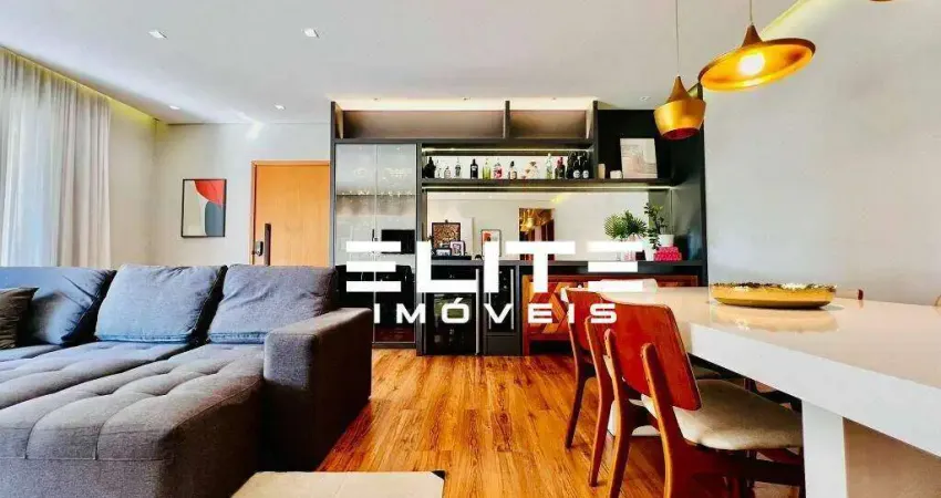 Apartamento com 4 dormitórios à venda, 182 m² por r$ 2.050.000,00 - campestre - santo andré/sp