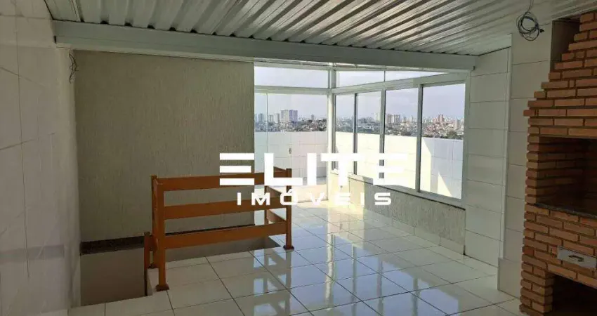 Apartamento duplex com 2 dormitórios à venda, 132 m² por r$ 550.000,00 - vila valparaíso - santo andré/sp