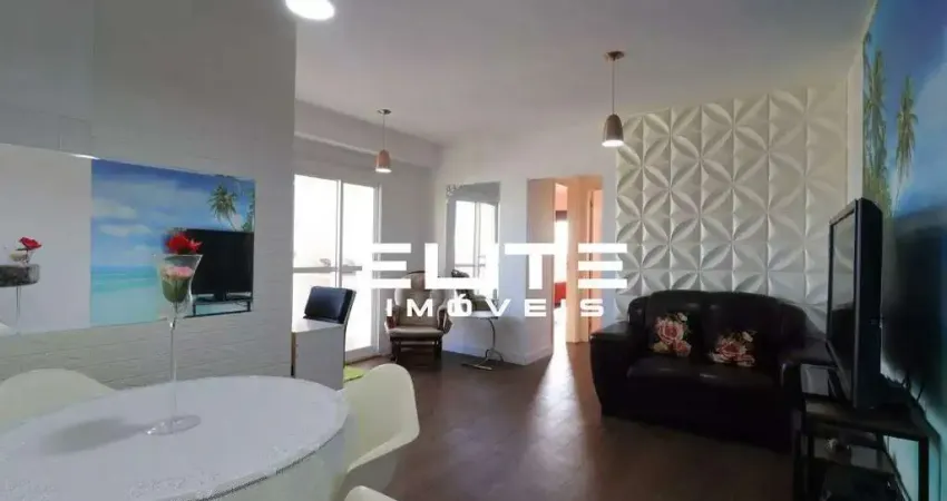 Apartamento a venda com 02 dormitórios, sendo 01 suíte e duas vagas de garagem andar alto com vista panorâmica.