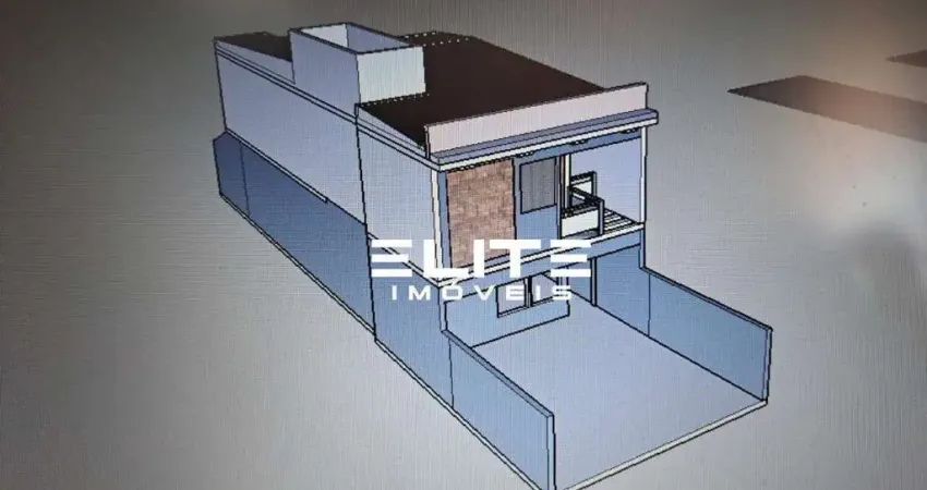 Terreno á venda com 132 m² de área total, sendo 6 metros de frente localização privilegiada do bairro campestre.