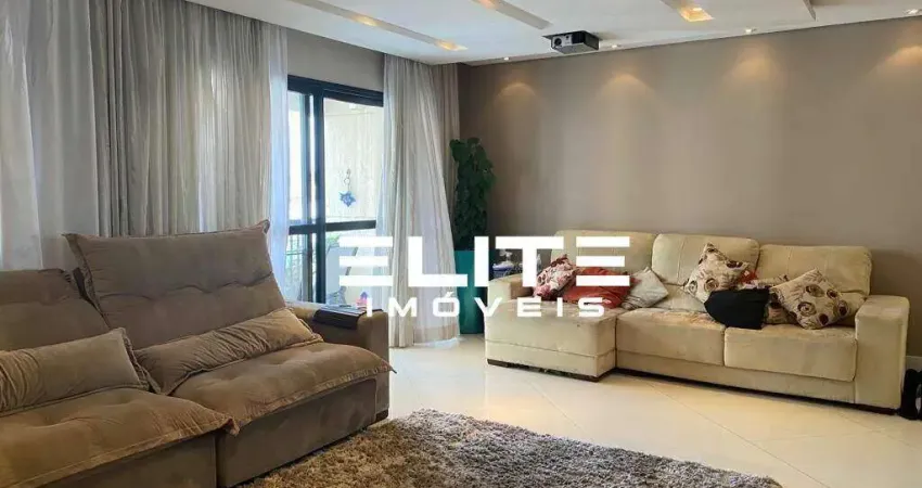 Apartamento com 3 dormitórios para alugar, 114 m² por r$ 8.125,00/mês - jardim - santo andré/sp