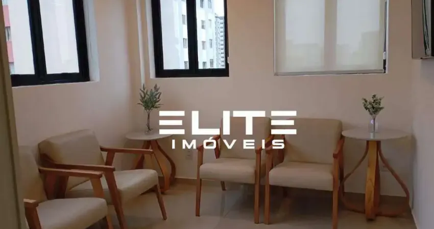 Sala comercial mobiliada 20 m² - vila assunção, santo andré (2º andar)