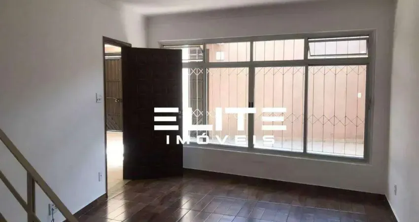 Sobrado com 3 dormitórios para alugar, 138 m² por r$ 3.658/mês - vila alzira - santo andré/sp