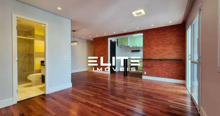 Apartamento com 2 quartos para alugar, 88 m² por r$ 5.393/mês - jardim - santo andré/sp