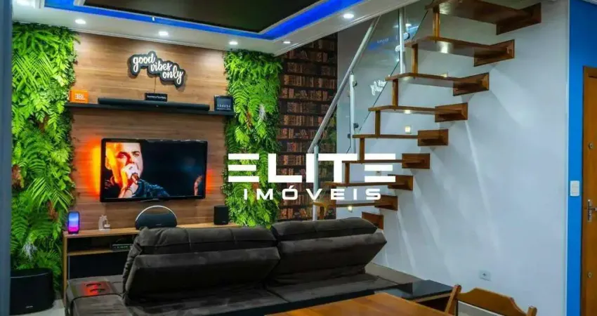 Cobertura para aluguel em vila assunção, santo andré – 2 quartos com suíte e 1 vaga