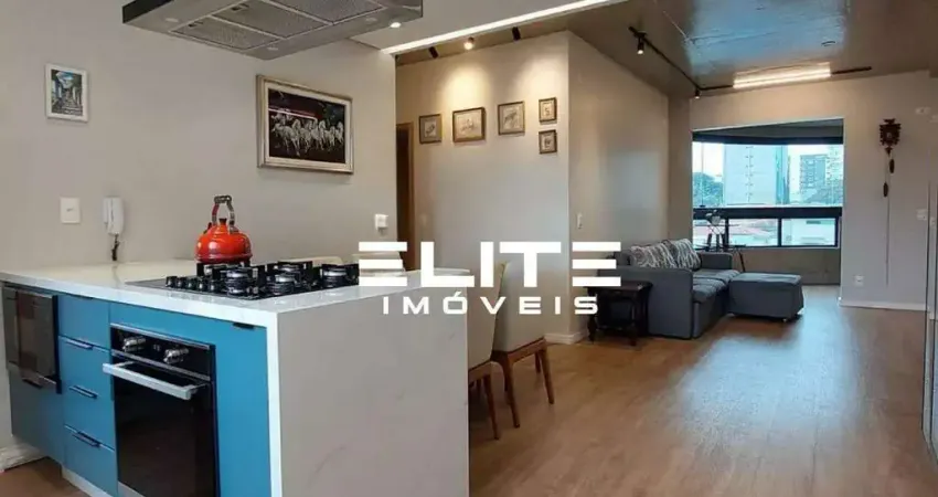 Apartamento à venda bairro jardim 2 quartos (1 suíte) - arquitetura moderna e mobiliado.