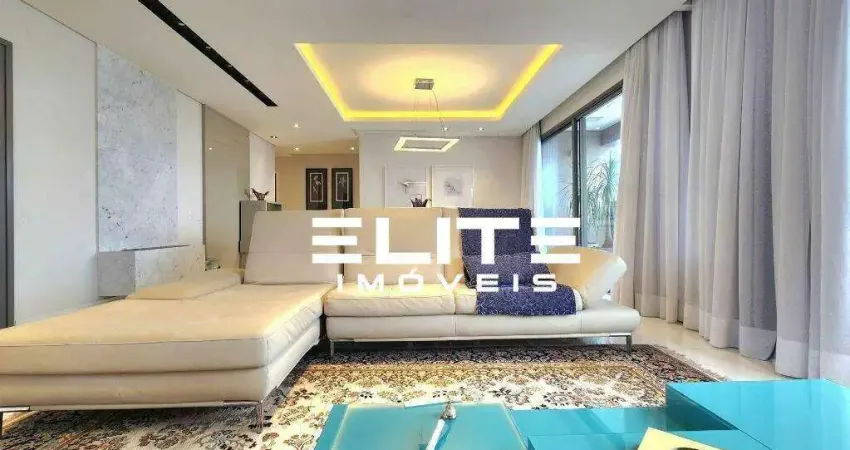 Apartamento com 3 dormitórios à venda, 280 m² por r$ 5.400.000,00 - jardim - santo andré/sp