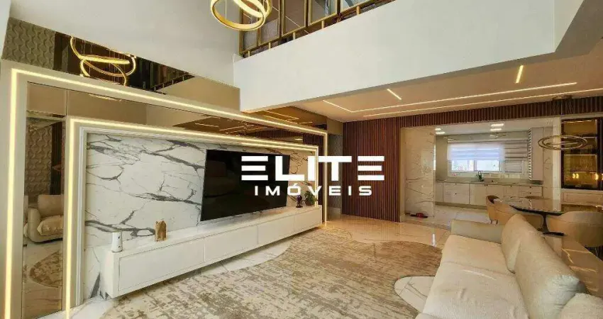 Cobertura exclusiva à venda no bairro campestre em santo andré