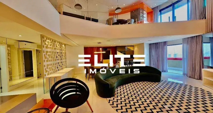 Apartamento triplex à venda, 772 m² por r$ 8.400.000,00 - vila bastos - santo andré/sp