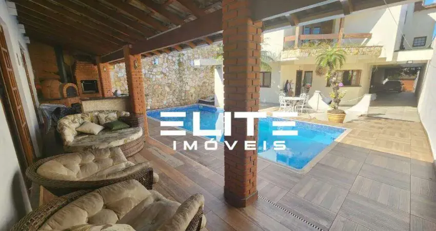 Sobrado alto padrão piscina e aquecimento solar - 4 suítes à venda, 495m² campestre - santo andré/sp