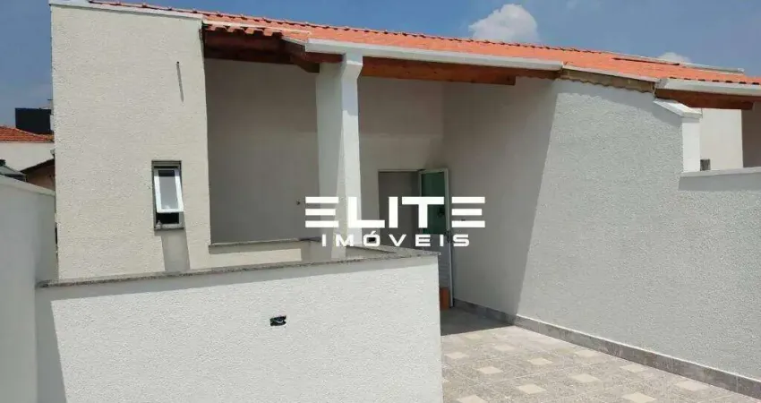 Cobertura à venda, 86 m² por r$ 385.000,00 - vila scarpelli - santo andré/sp