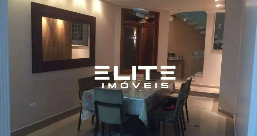 Sobrado com 3 dormitórios à venda, 350 m² - utinga - santo andré/sp