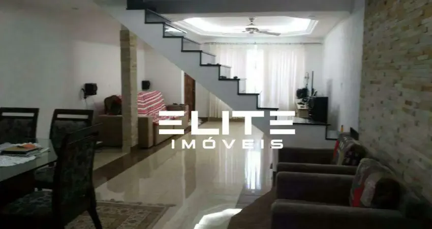 Maravilhoso sobrado na vila scarpelli 263m2ac - 4 vagas de garagem