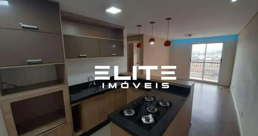 Apartamento com 2 dormitórios para alugar, 55 m² por R$ 1.956,53/mês - Vila Homero Thon - Santo André/SP