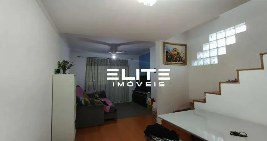 Sobrado à venda com 3 quartos, 153 m² por R$ 780.000 - Vila Scarpelli - Santo André/SP