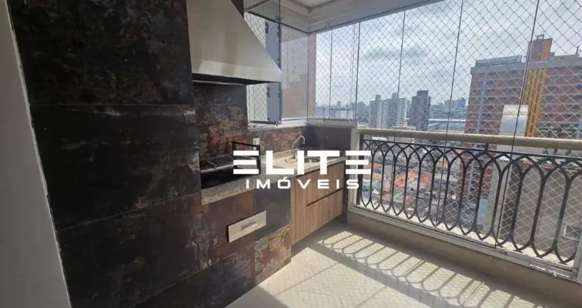 Apartamento 2 suítes com varanda gourmet, 2 vagas | Jardim, Santo André