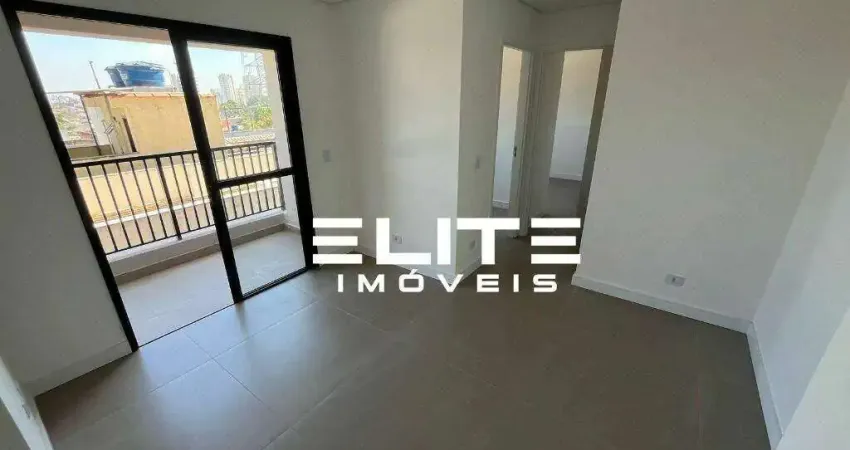 Apartamento 2 Dormitórios no Campestre, Santo André – 45 m², Aluguel R$2.490,00