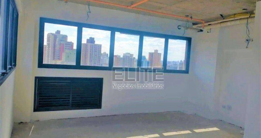 Sala para alugar, 44 m² por R$ 2.522,00/mês - Vila Assunção - Santo André/SP