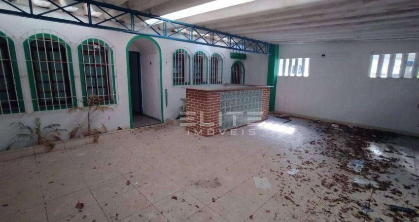 Casa para alugar, 281 m² por R$ 7.265,19/mês - Jardim - Santo André/SP