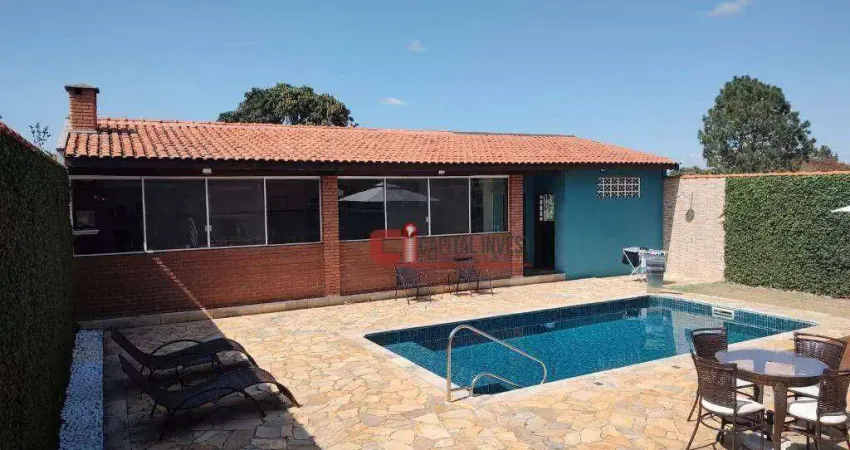 Chácara com 4 dormitórios à venda, 2317 m² por R$ 1.600.000 - Pinhalzinho - Holambra/SP