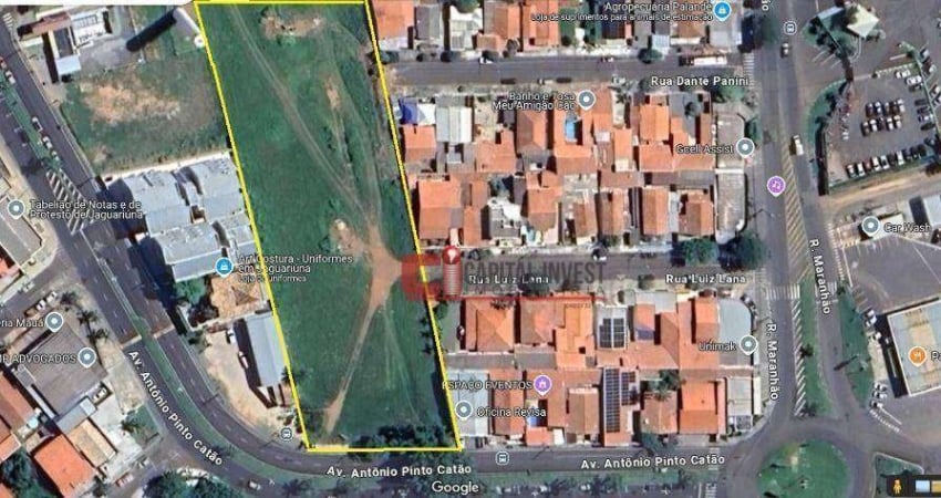 Ótimo lote comercial - 5.100m² (44m de frente para a avenida)
