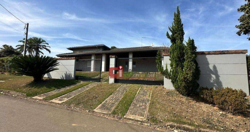 Chácara com 4 dormitórios, 1000 m² - venda por R$ 1.550.000,00 ou aluguel por R$ 9.402,50 - Parque Ana Helena - Jaguariúna/SP